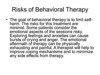 Behavioral therapy | PPTX