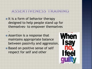 Behavioral therapy | PPTX