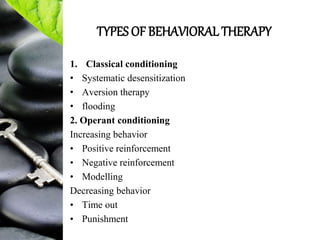 Behavioral therapy | PPTX