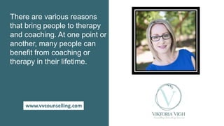 Areas of
Expertise
www.vvcounselling.com
I am a neurodiversity therapist and I work
with adults who identify with autism,
...