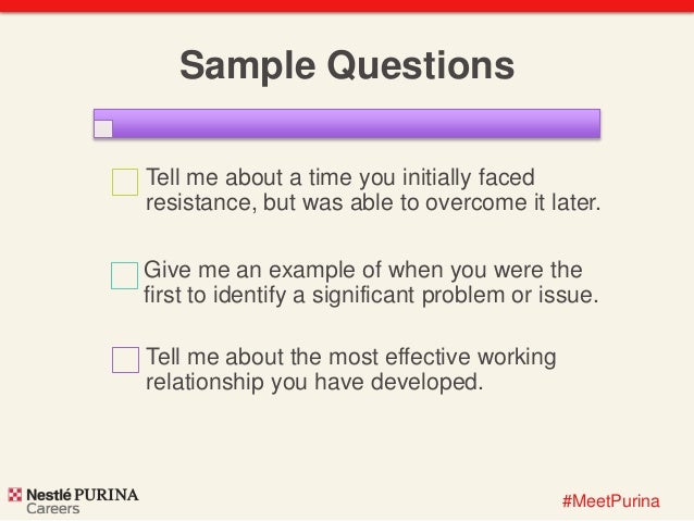 examples of behavioral based interview questions