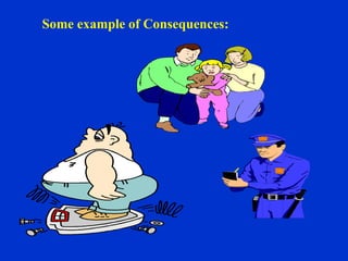 Some example of Consequences:
 