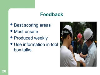 Comprehensive Behavior Based Safety (B-Safe) Program for Workplace ...