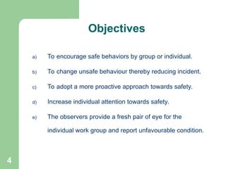 Comprehensive Behavior Based Safety (B-Safe) Program for Workplace ...