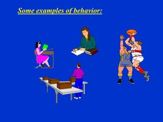 Some examples of behavior:
 