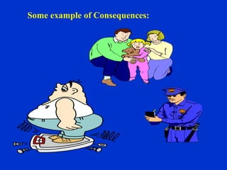 Some example of Consequences:
 