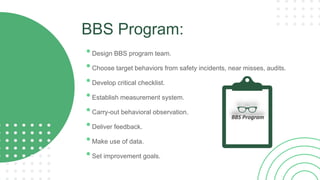 Bbs Checklist.pdf Behavior Based Safety training about safety.pdf