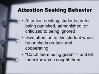 behavior control for proper guidelines for better vision.ppt