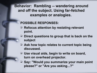 Refocus Behavior behavior control for proper guidelines for better vision.ppt