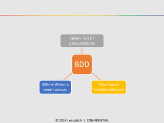 Behavior driven development - cucumber, Junit and java | PPTX