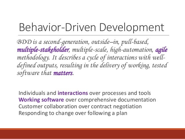 behaviour driven development aka bdd | pptx Images... Behavior Driven Development: Meaning, Process, And Examples – PRKTK