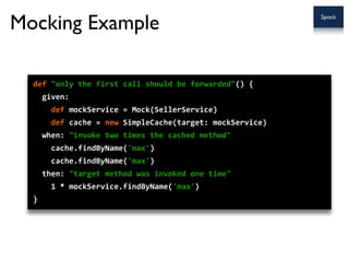 BDD - Behavior Driven Development Webapps mit Groovy Spock und Geb | PDF