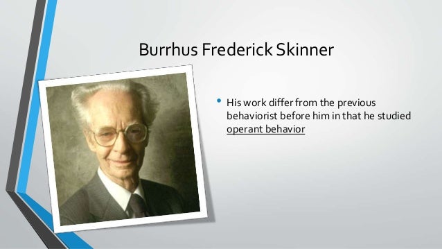 Behaviorism Behaviorism