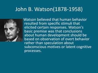 Behaviorism And Education Prezentacja Webquest PPTX Behaviorism And Education Prezentacja Webquest 6 320 