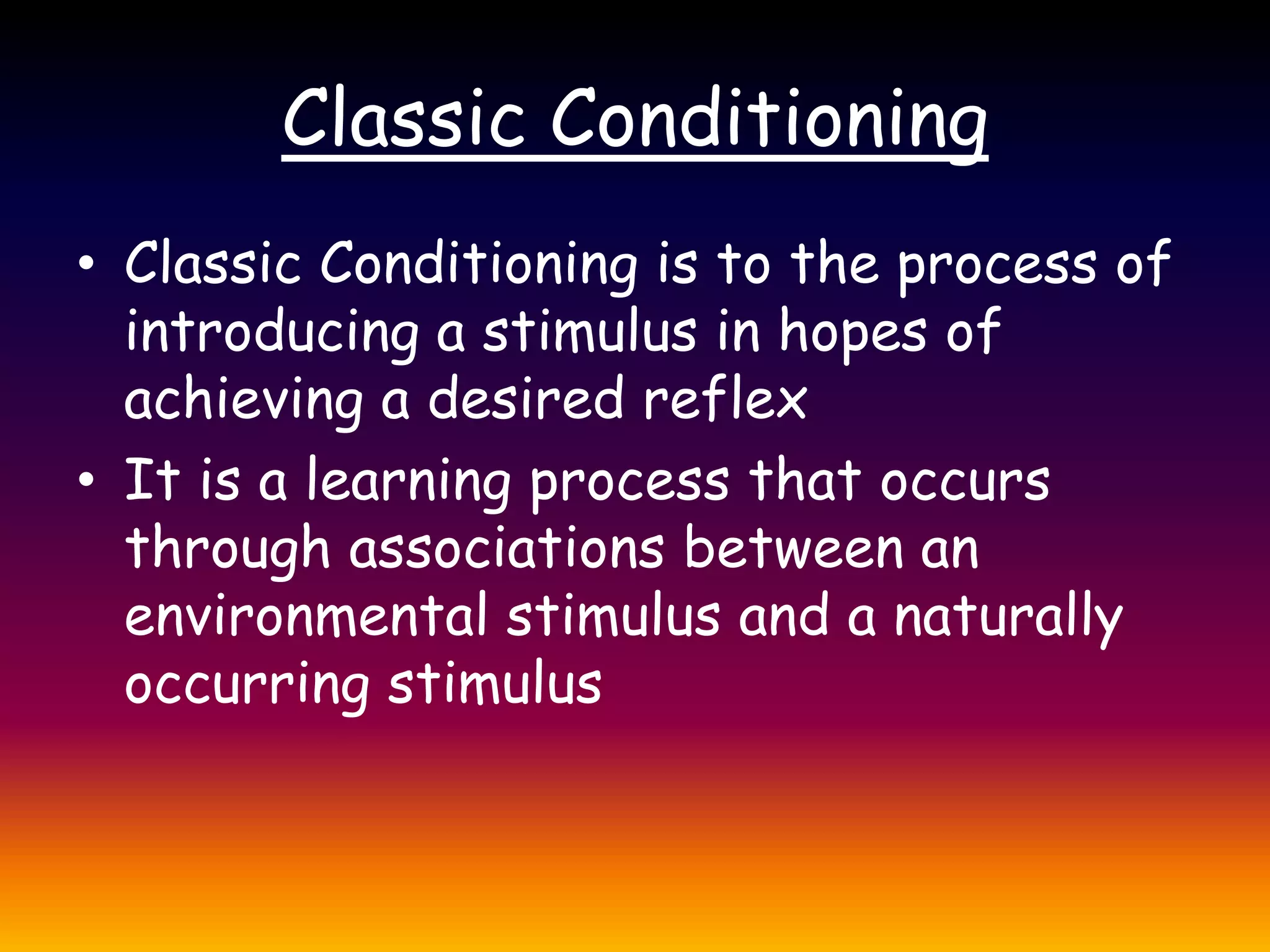 Behaviorism learning theory | PPTX