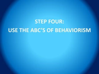 Behavior Management in Schools | PPTX