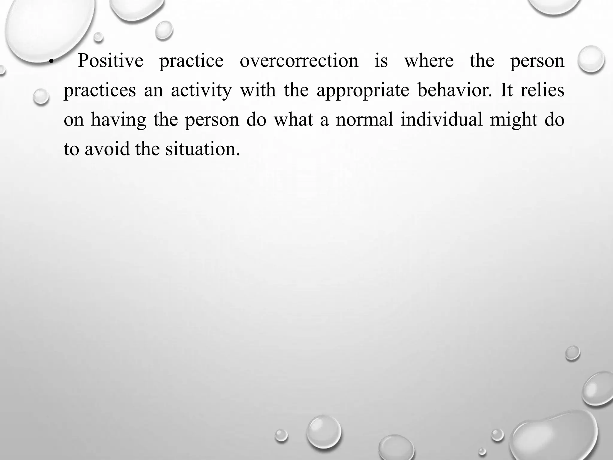 Behavior modification | PPT