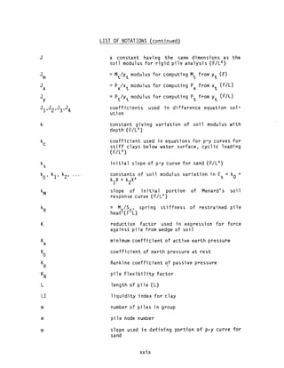 Behavior of piles and pile groups under lateral load | PDF
