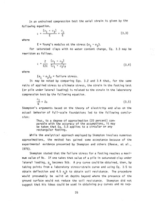 Behavior of piles and pile groups under lateral load | PDF