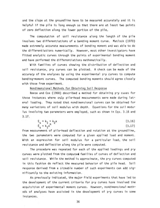 Behavior of piles and pile groups under lateral load | PDF