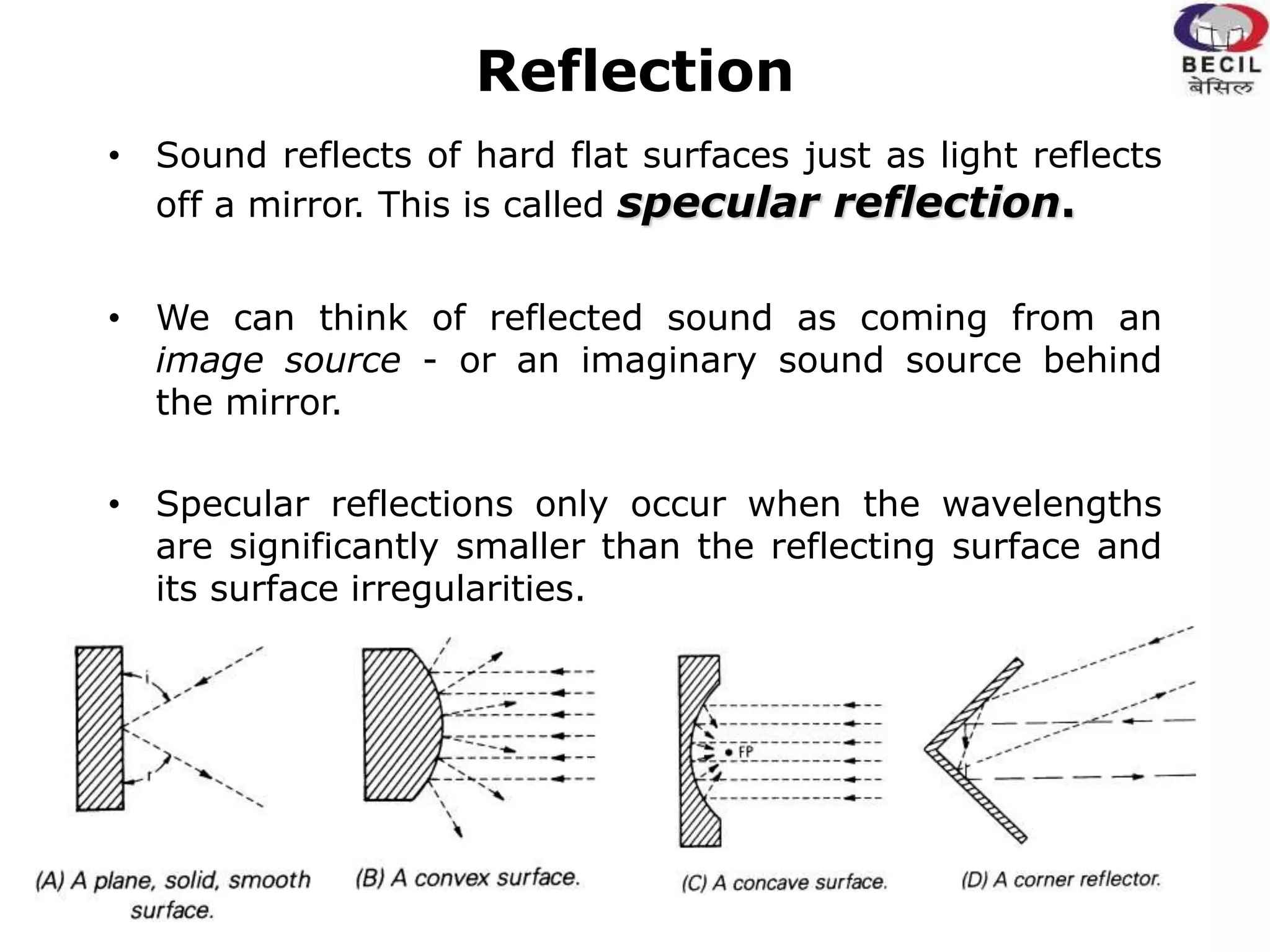 Behavior of sound in enclosed spaces | PPTX