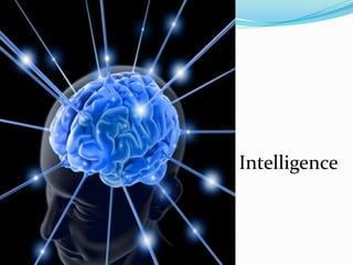 
 Intelligence
 