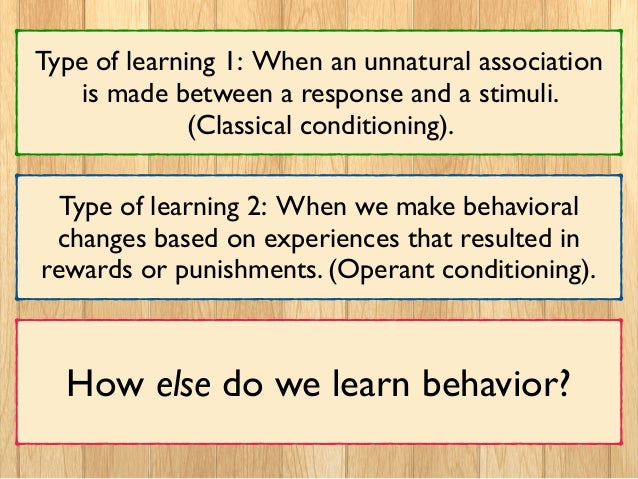 observational learning