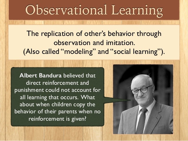 observational learning