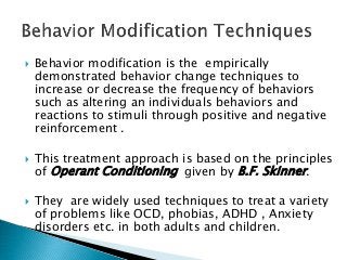 Behavior Therapy | PPTX