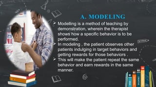 BEHAVIOR THERAPY for 1st year M.sc Nursing, 5th sem B.sc nursing, 2nd ...