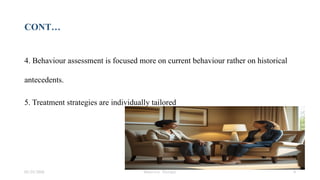A Comprehensive Behavior Therapy presentation | PPTX