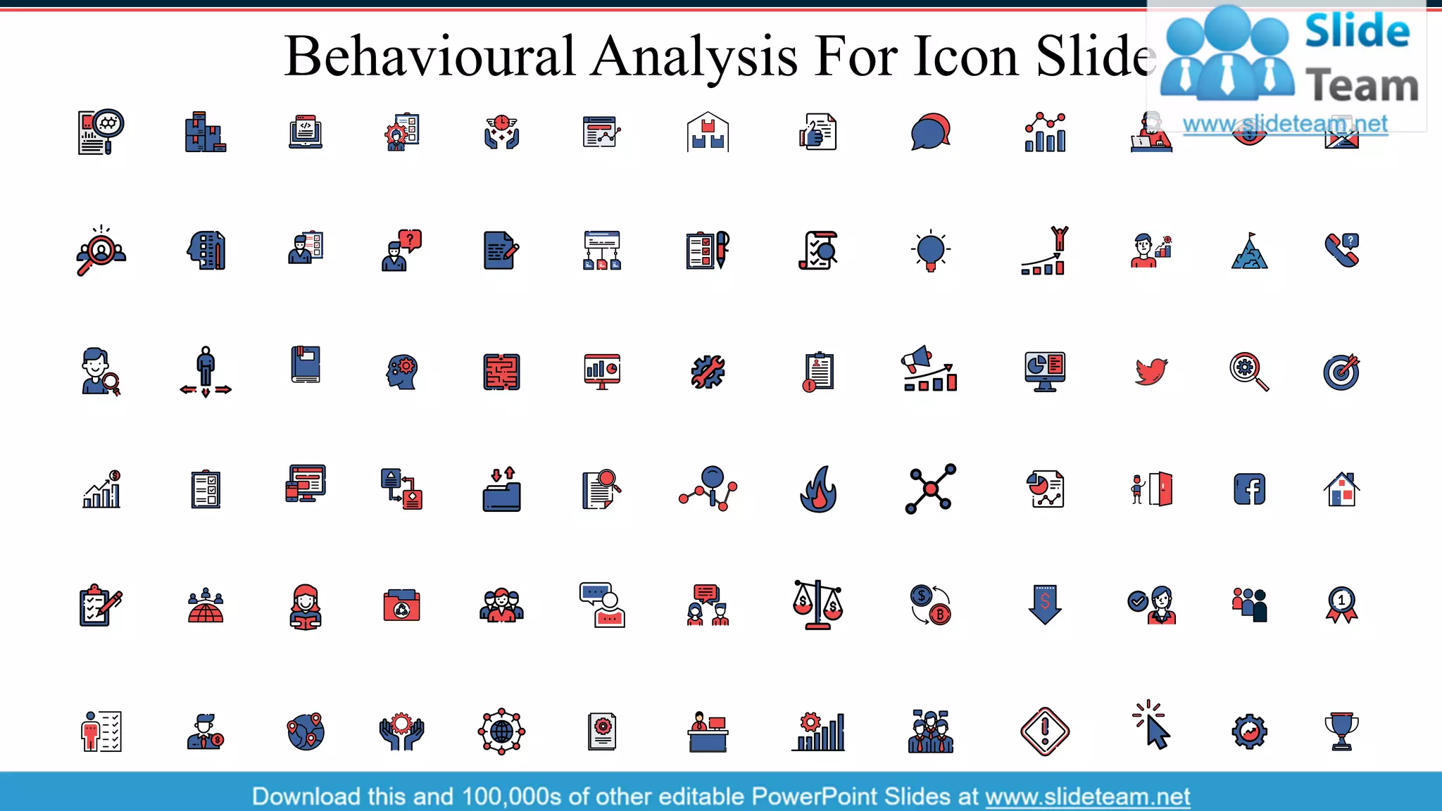 Behavioural Analysis For Icon Slide
24
 