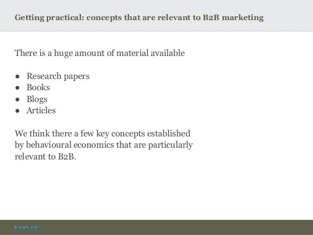 Research paper b2b marketing