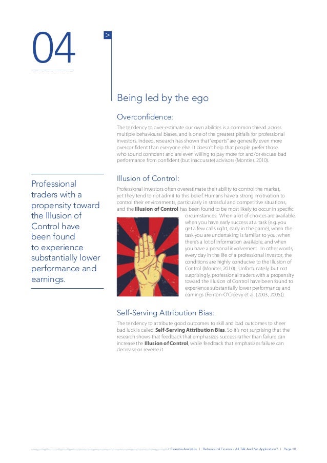 Behavioural finance phd thesis