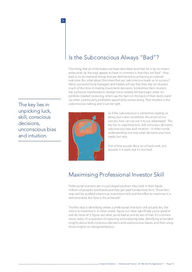 Behavioural finance phd thesis