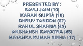 Behavioural science project