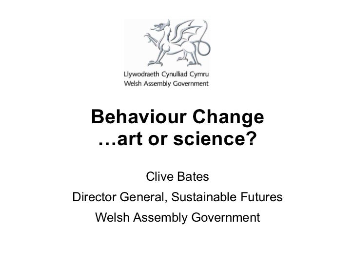 behaviour change presentation
