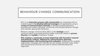 Behaviour change communication | PPTX