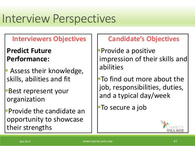 behaviour based interview