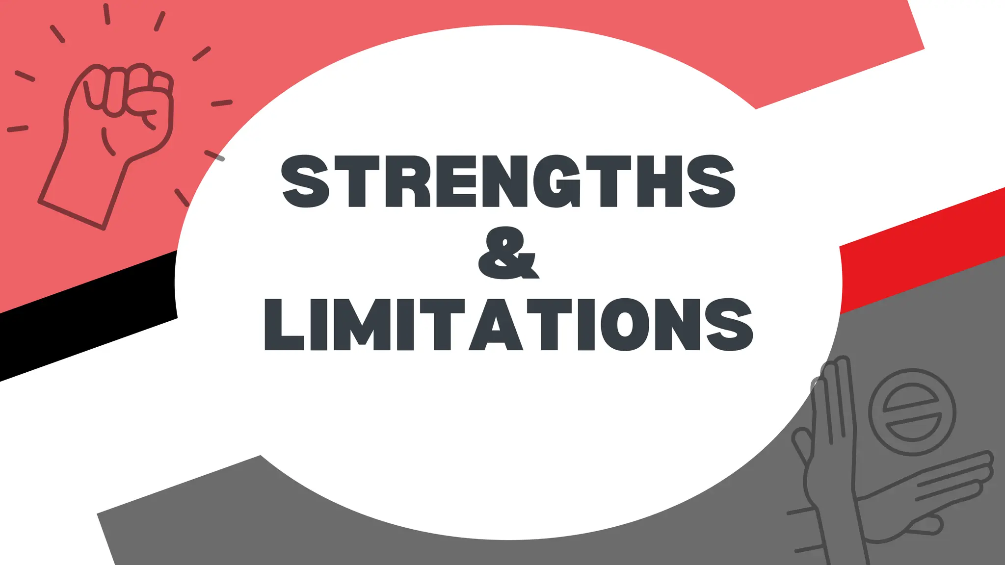 STRENGTHS
&
LIMITATIONS
 