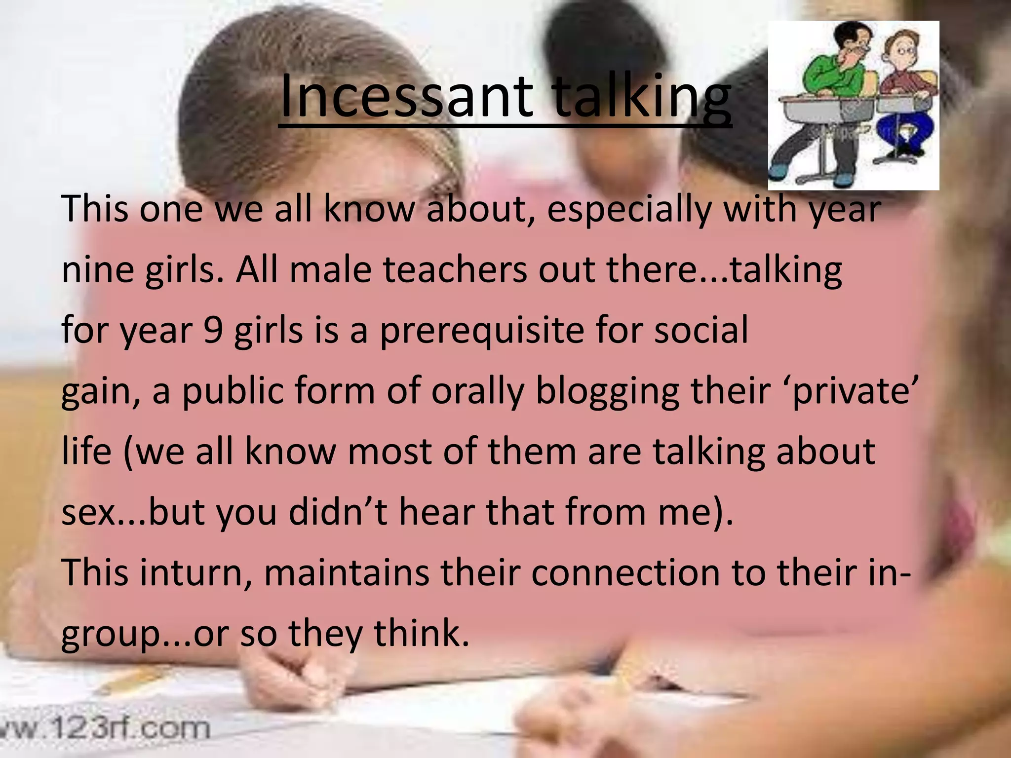 Managing bullying requires that the bullying behaviour be firmly admonished and controlled