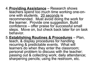 Avoid Predictable Routine Effective Classroom Management and Discipline Strategies for Teachers | PPT