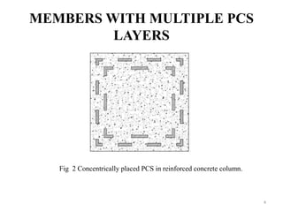 Behaviour of concrete column reinforced with prefabricated cage | PPTX