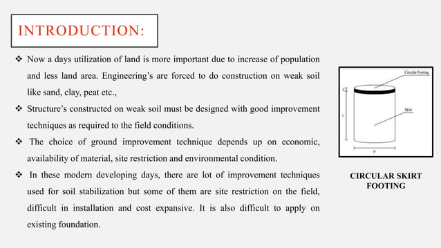 BEHAVIOUR OF skirt Raft foundation on sandy soil Using PLAXIS 2D.pptx