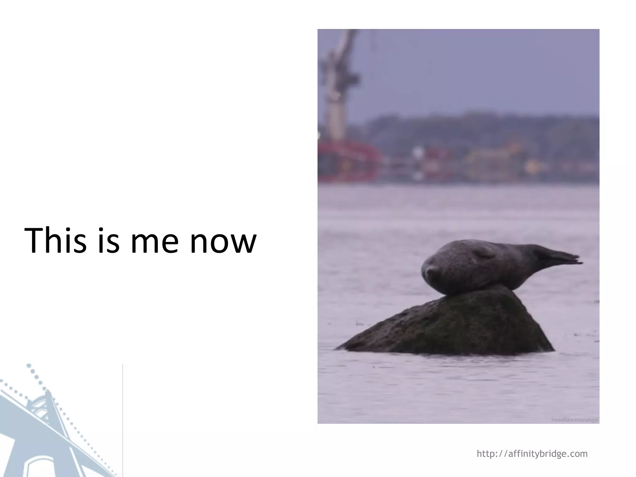 This is me now http://affinitybridge.com 