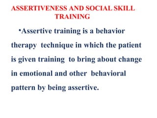 Behavior therapy in mental health nursing.pptx