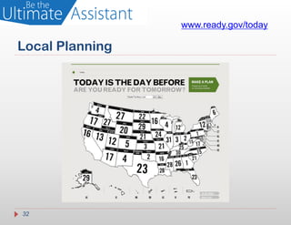 www.ready.gov/today

Local Planning




32
 