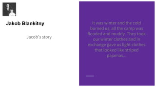 Behind every name a story | PPT