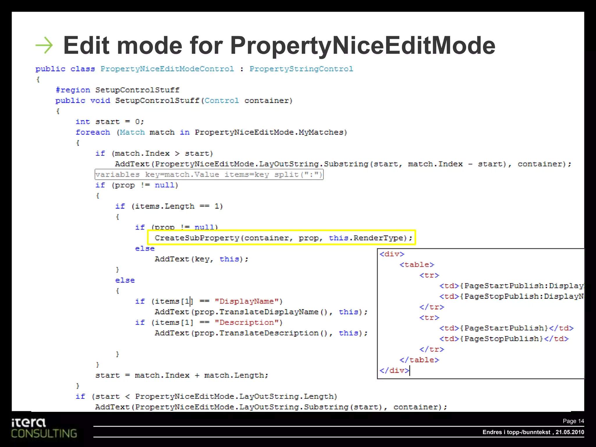 {PageStopPublish}Endres i topp-/bunntekstPage 12 , 20.05.2010Hide Properties used by PropertyNiceEditMode