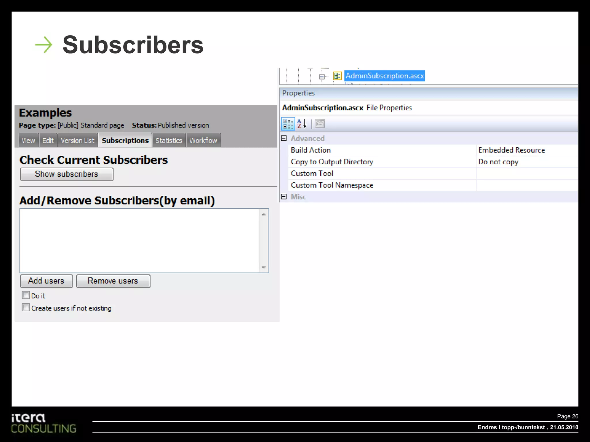 Endres i topp-/bunntekstPage 19 , 18.05.20103)